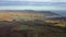 Aerial view of Teelin in County Donegal on the Wild Atlantic Way in Ireland - Seen from Slieve League