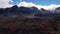 Aerial view of Teide volcano lava field, Tenerife, Canary islands