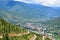 Aerial View of Thimphu Valley