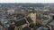 Aerial view to Archcathedral Basilica of Assumption of Blessed Virgin Mary, Lviv