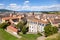 aerial view to Belfort France