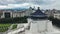 Aerial View to the Chiang Kai-shek Memorial Hall erected in memory of former President of Taiwan in Taipei