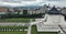 Aerial View to the Chiang Kai-shek Memorial Hall erected in memory of former President of Taiwan in Taipei