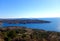 An aerial view to Dalmatian islands, Adriatic sea, Croatia, seascape