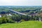 Aerial View to Klyazma River near Vladimir City