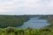 Aerial view to Lim channel Limski Fjord