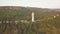 Aerial view to Monument Mother of Georgia Kartlis Deda in Georgia