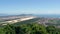 Aerial view from the top of Morro das Aranhas. Praia do Santinho, Floripa, Brazil