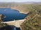 Aerial view of Topolnitsa Reservoir, Bulgaria