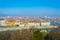 aerial view of torino dominated by mole antonelliana tower of the national cinema museum...IMAGE