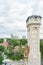 Aerial view of the Toronto skyline from Casa Loma