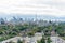 Aerial view of the Toronto skyline with CN Tower from Casa Loma