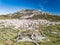 AERIAL VIEW OF THE TOWN OF DORGALI