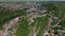 Aerial view of the town of Lovech, Bulgaria