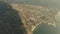 Aerial view of town of Torbole and the Lake Garda coast. Sudtirol, Italy