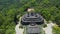 Aerial view of Traditional Buddhist temple Brahma Vihara Arama, Bali,Indonesia. Balinese Temple, Architecture, Ancient