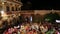 Aerial view of traditional hindu wedding in Jodhpur.