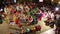 Aerial view of traditional hindu wedding in Jodhpur.