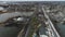 Aerial View of a Traffic Circle