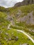 Aerial view of Trail to Mahon Falls, Mountain Breeze, Comeragh