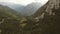 Aerial view of Triglav mountains