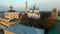 Aerial view Trinity-St. Sergius Lavra in Sergiev Posad