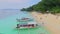 Aerial View of Tropical Beach Holiday, Seven Commandos Beach, El-Nido, Palawan Island, Philippines 01