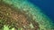 Aerial View Of Tropical Coral Reef In The Clear Ocean Of El Nido In Palawan, Philippines - aerial descend