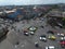 Aerial view of Tugu Golong Gilig, the iconic monument and landmark of Yogyakarta