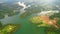 Aerial view of Tuyen Lam lake Da Lat city, Vietnam