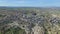 Aerial view of Uchisar castle in Cappadocia