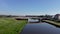 Aerial view on Ulgi canal in Opole.