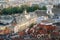 Aerial view of University of Wroclaw and Collegium Maximum - Wroclaw, Poland