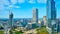 Aerial View of Urban Growth and Skyscrapers, Milwaukee