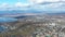 Aerial view of the urban landscape of Petropavlovsk-Kamchatsky