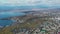 Aerial view of the urban landscape of Petropavlovsk-Kamchatsky