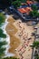 Aerial view of Urca beach