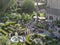 Aerial view of V. Sattui Winery and retail store, St. Helena, Napa Valley, California, USA