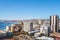 Aerial view of Valparaiso from Paseo Atkinson at Cerro Concepcion Hill - Valparaiso, Chile