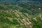 Aerial view of Vast Valley in the Chinese Mountains