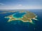 Aerial view of Veli Rat on the Adriatic island Dugi Otok