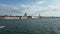 Aerial view of Venice city skyline, Italy