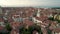 Aerial View of Venice Italy with Grand Canal, Rooftops of Buildings and Boats