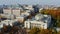 Aerial view of the Verkhovna Rada of Ukraine.