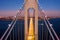 Aerial view of Verrazzano Narrows Bridge