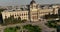 Aerial view of Vienna Maria Theresia Monument and Museums Quartier. Maria Theresien Platz. Art History Kunsthistorisches