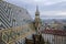 Aerial view of Vienna from top of the stephansdom cathedral