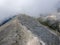 Aerial view of Vihren Peak, Pirin Mountain, Bulgaria