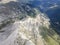 Aerial view of Vihren Peak, Pirin Mountain, Bulgaria