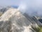 Aerial view of Vihren Peak, Pirin Mountain, Bulgaria